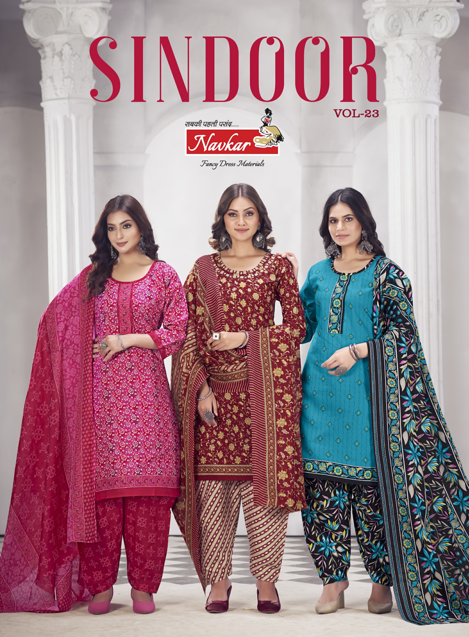 NAVKAR KURTI SINDOOR VOL 23